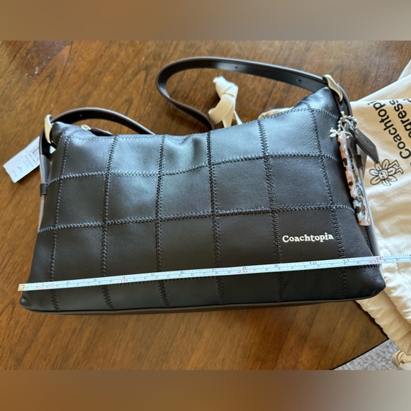 Coach Alter/Ego Black Leather patchwork Shoulder Bag - Picture 6 of 8